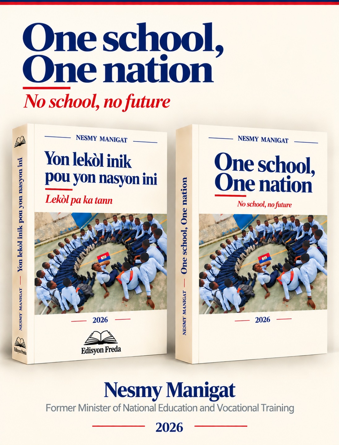 One School, One Nation | book presentation cover.