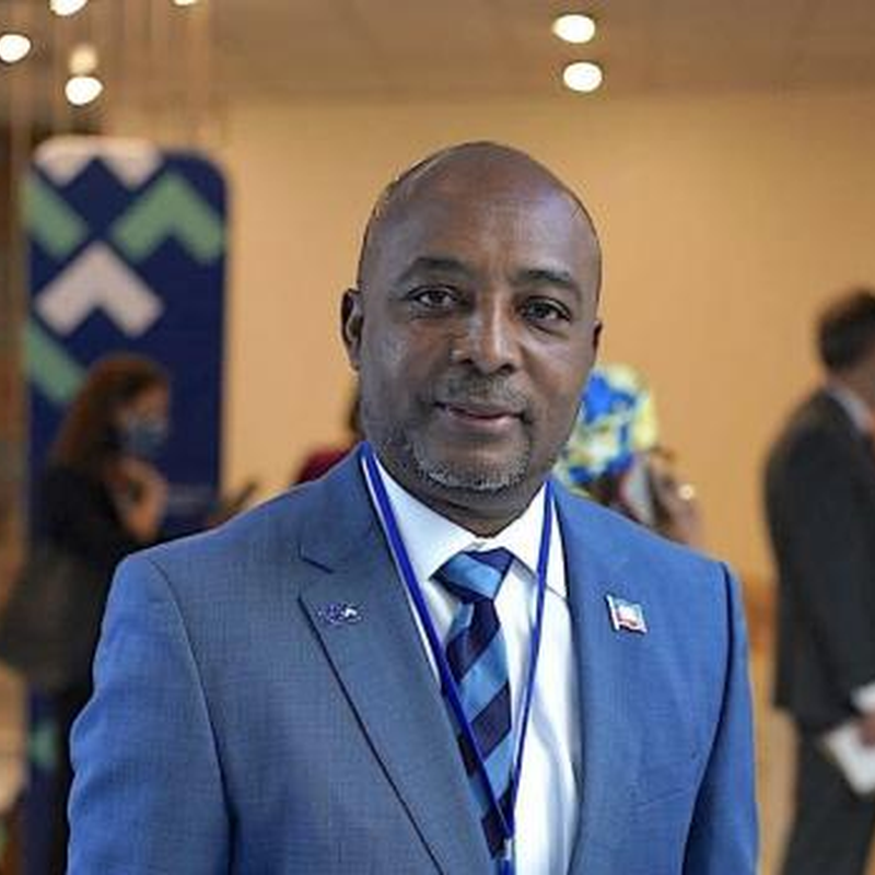 Portrait récent de Nesmy Manigat lors d’un événement international